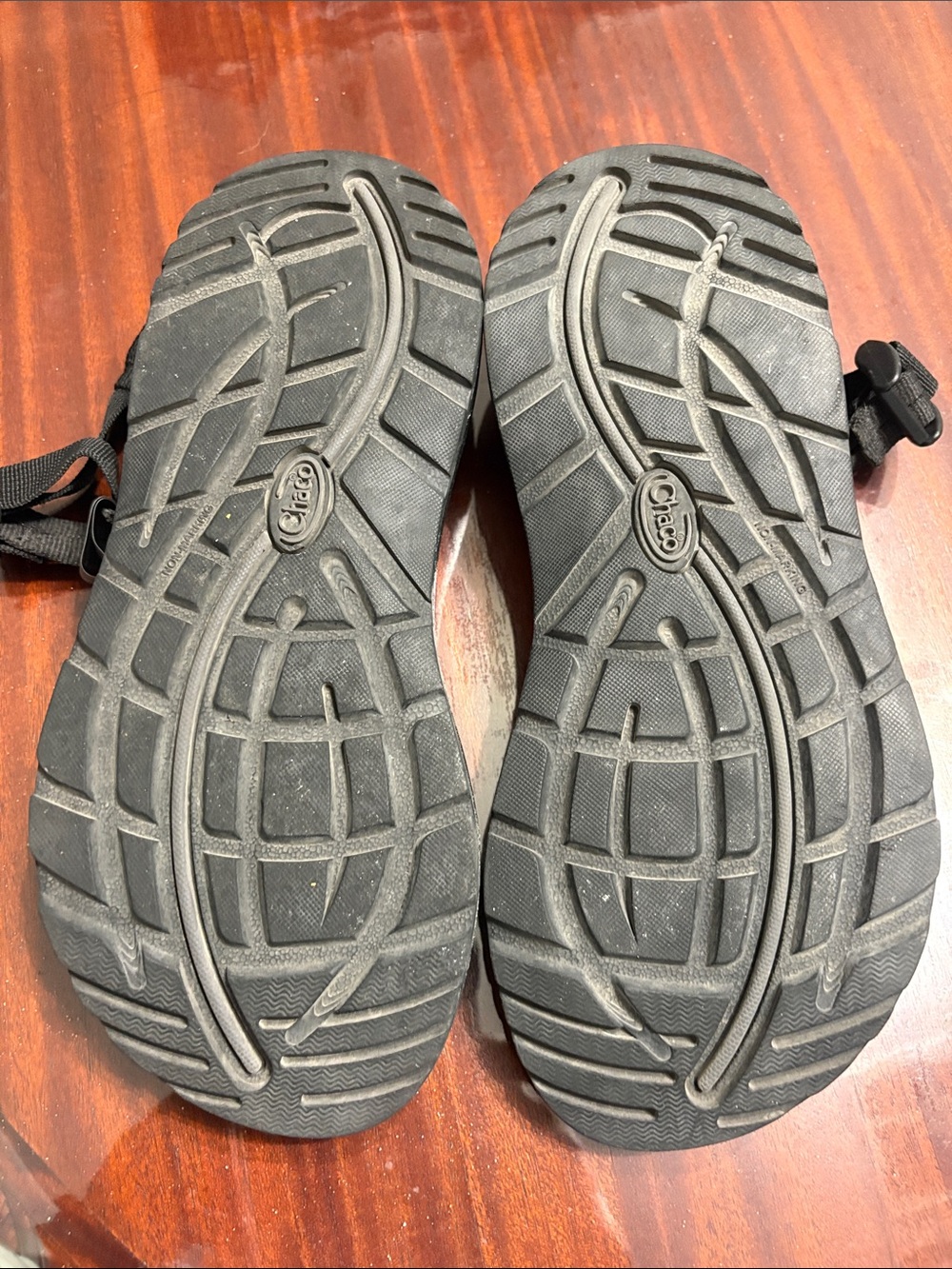 Chaco Black Outdoor Strap Sandals - Picture 3 of 3